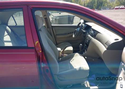 2007 Toyota Corolla Ce from USA, damaged, VIN 2T1BR32E77C833643